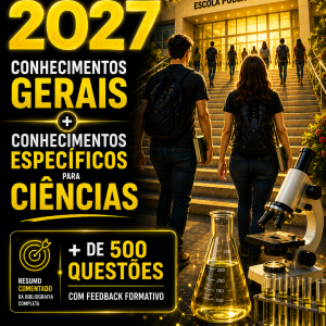 Combo PSS 2027 SEE-SP — Ciências | Conhecimentos Específicos + Conhecimentos Gerais