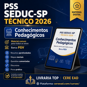 Conhecimentos Pedagógicos PSS 2027 SEDUC-SP - Técnico 2027