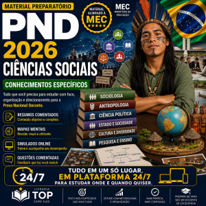 Combo PND 2026 — Ciências Sociais + Formação Geral Docente