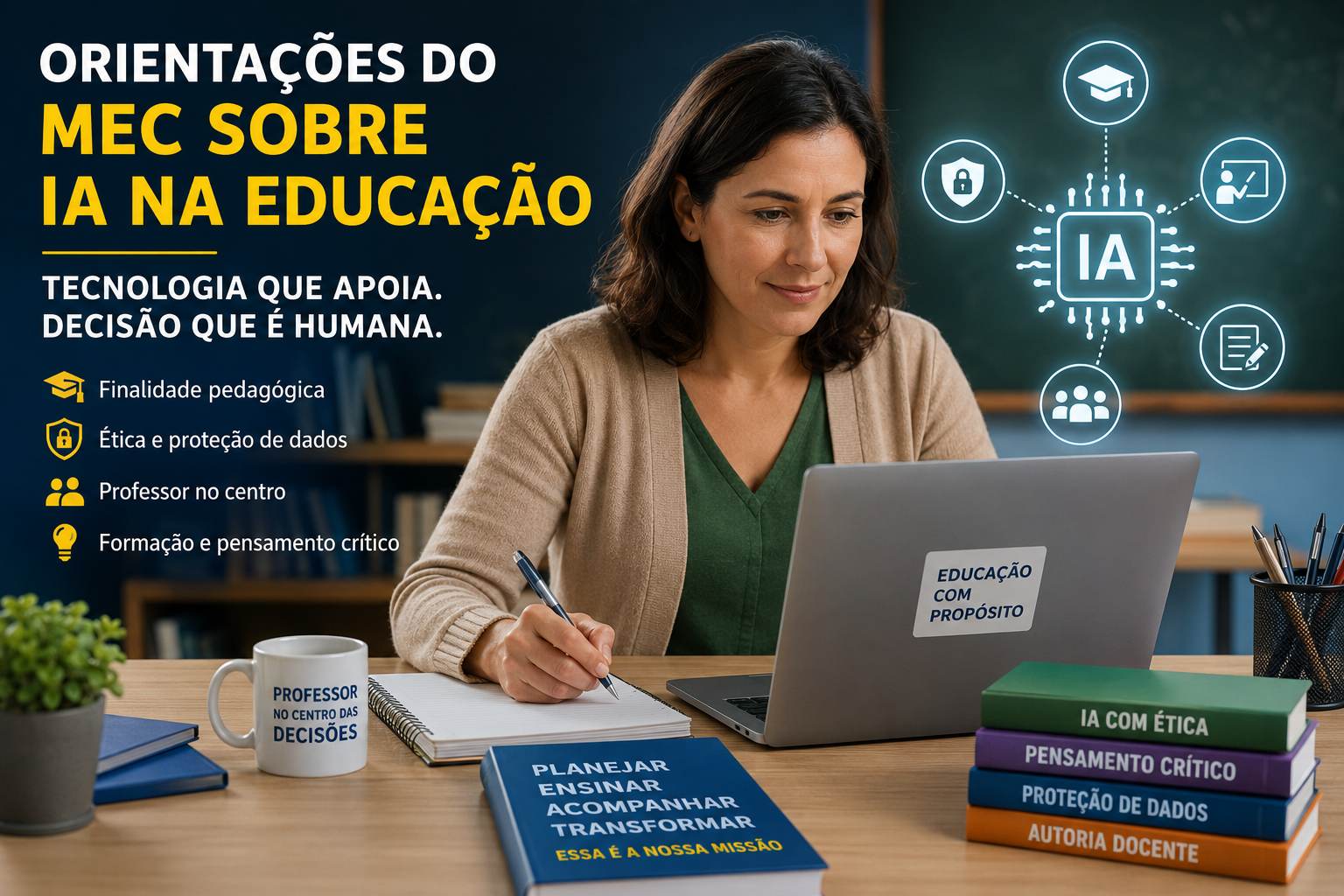 Orientações do MEC sobre IA na educação
