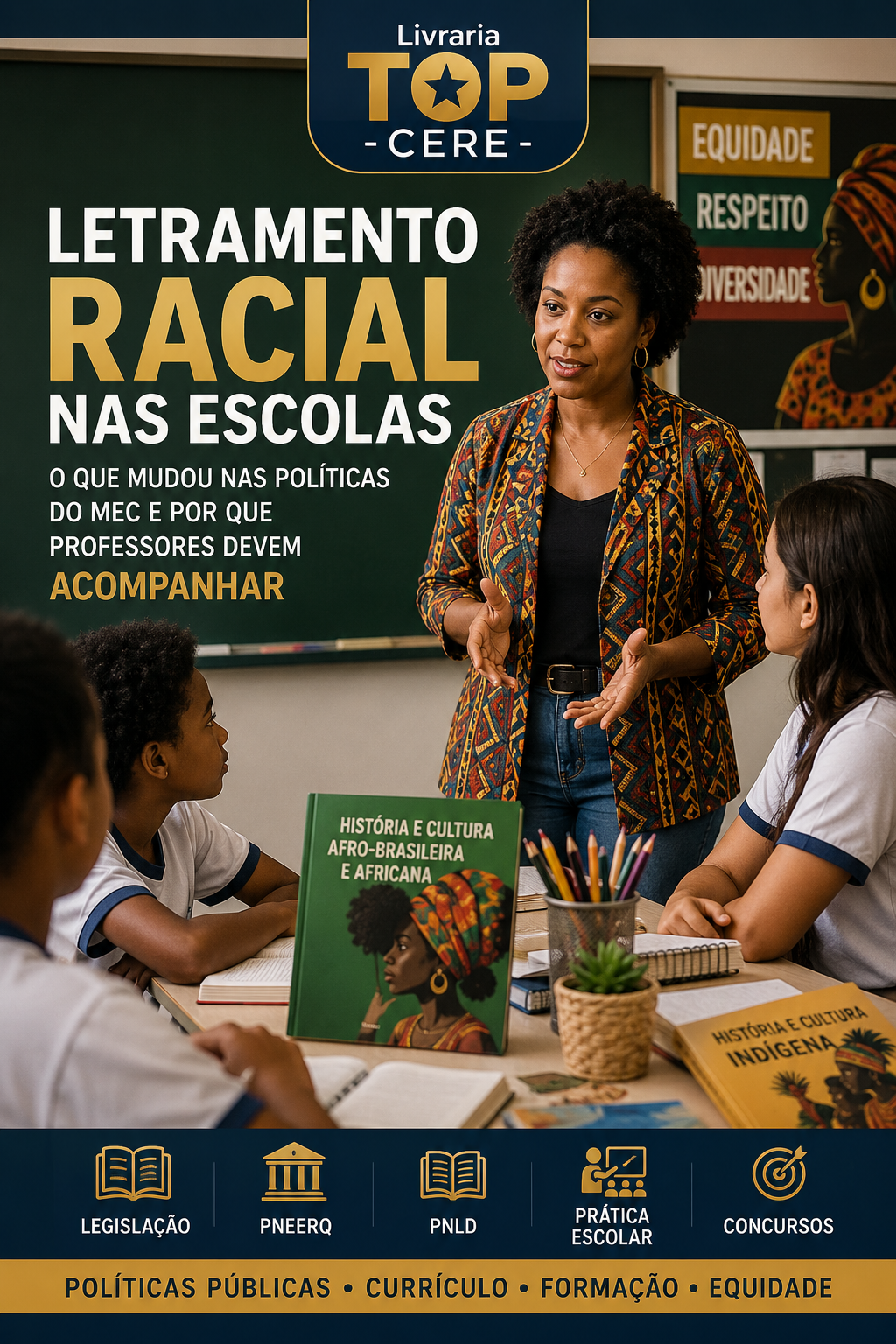 Letramento racial nas escolas e políticas do MEC para equidade na educação