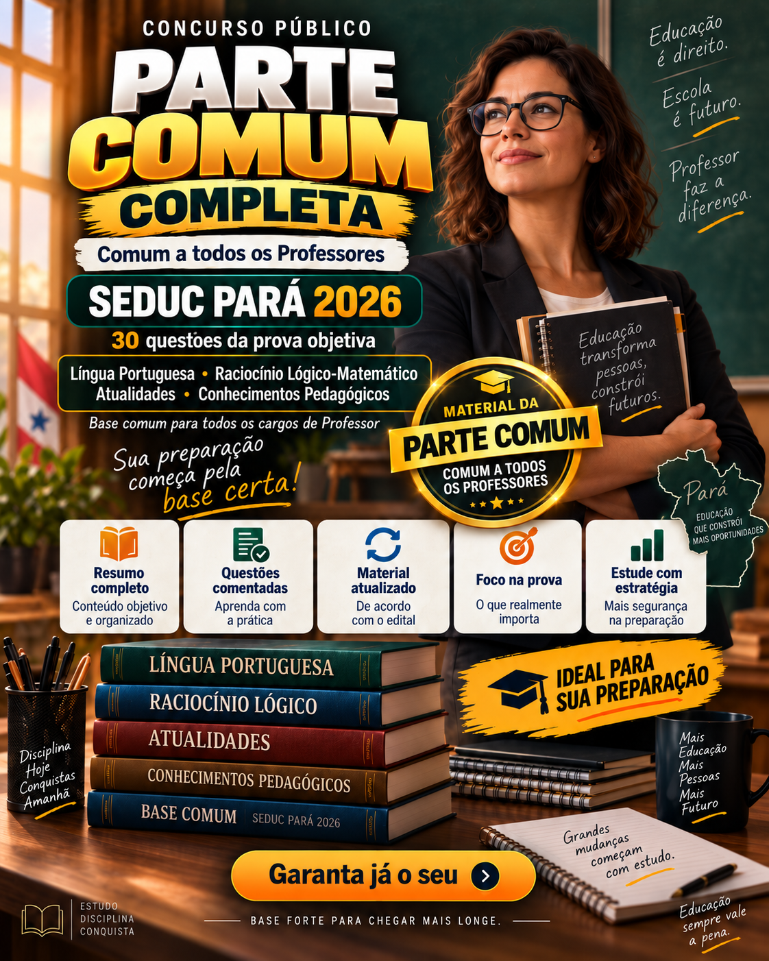 Concurso Público — Legislação Educacional e Normativos | Parte Comum SEDUC PA