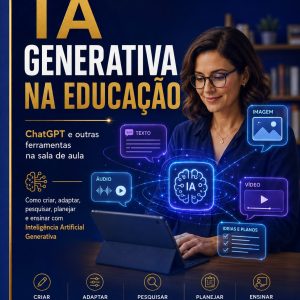 Capa do e-book IA Generativa na Educação, Volume 02 da Coleção Professor + IA da Livraria Top/CERE